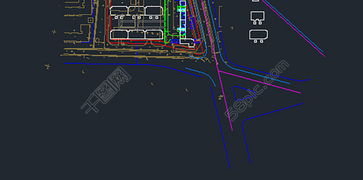 万科旧厂改造项目景观平面设计图资源分享
